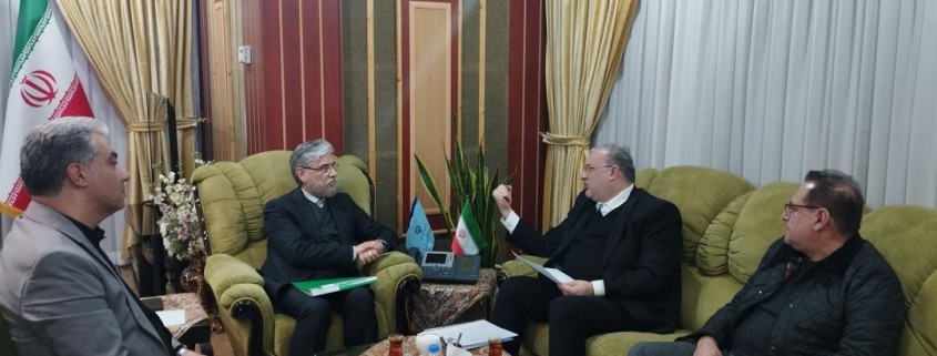 دیدار احمد سلام زاده با وزیر علوم